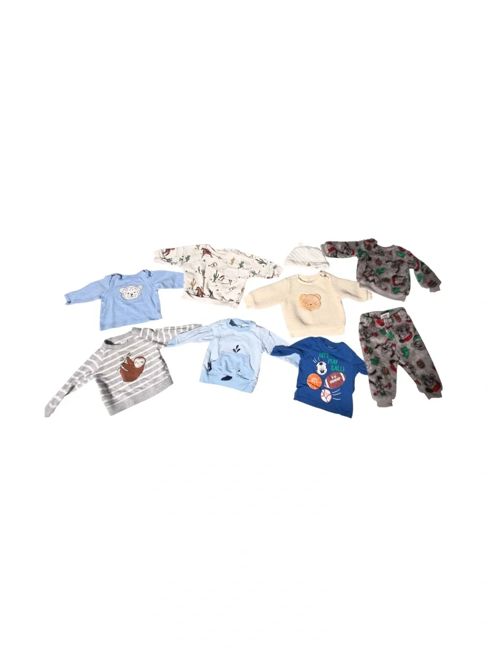 The Ultimate Playwear & Everyday Wardrobe Bundle (3-9 Months) Tops, Bottoms 75 +